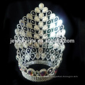 Fashion Pink Crystal Crown Grand Pageant Tiara Crown